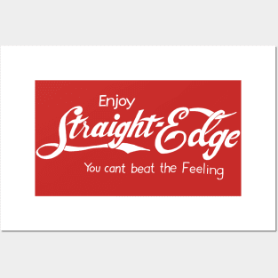 Enjoy Straight Edge Posters and Art